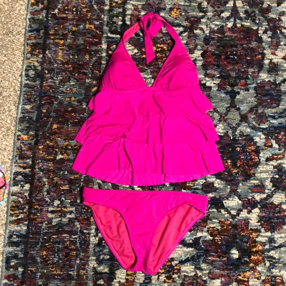 Kenneth Cole Reaction Other - Hot pink tankini Kenneth Cole Reaction Other - Hot pink tankini